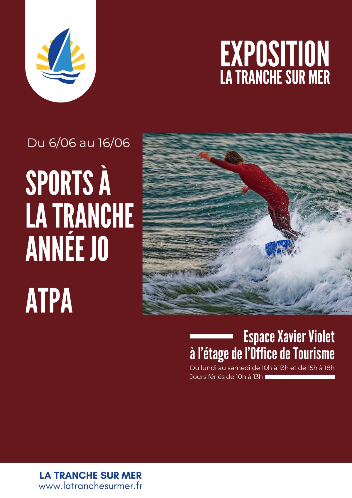 Affiche de l'exposition de l'Association Tranchaise de Photographes Amateurs