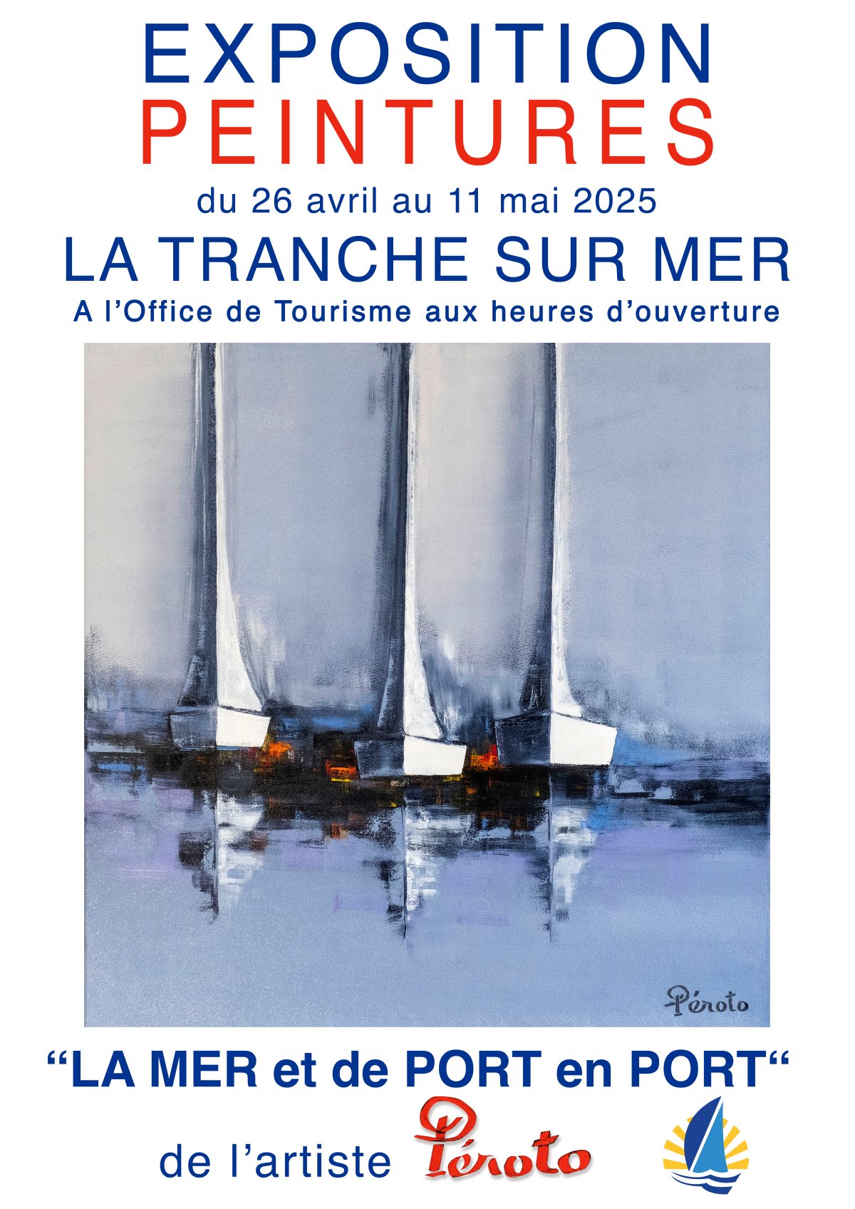 Affiche de l'exposition de Péroto