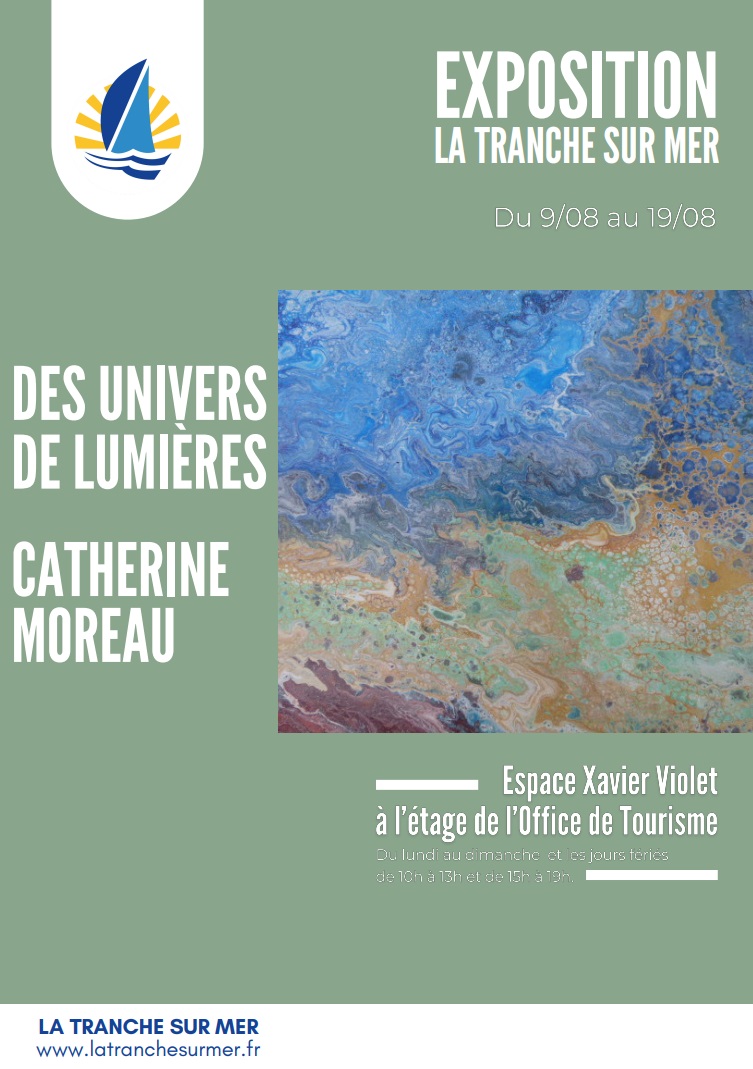 Affiche de l'exposition de peintures et sculptures