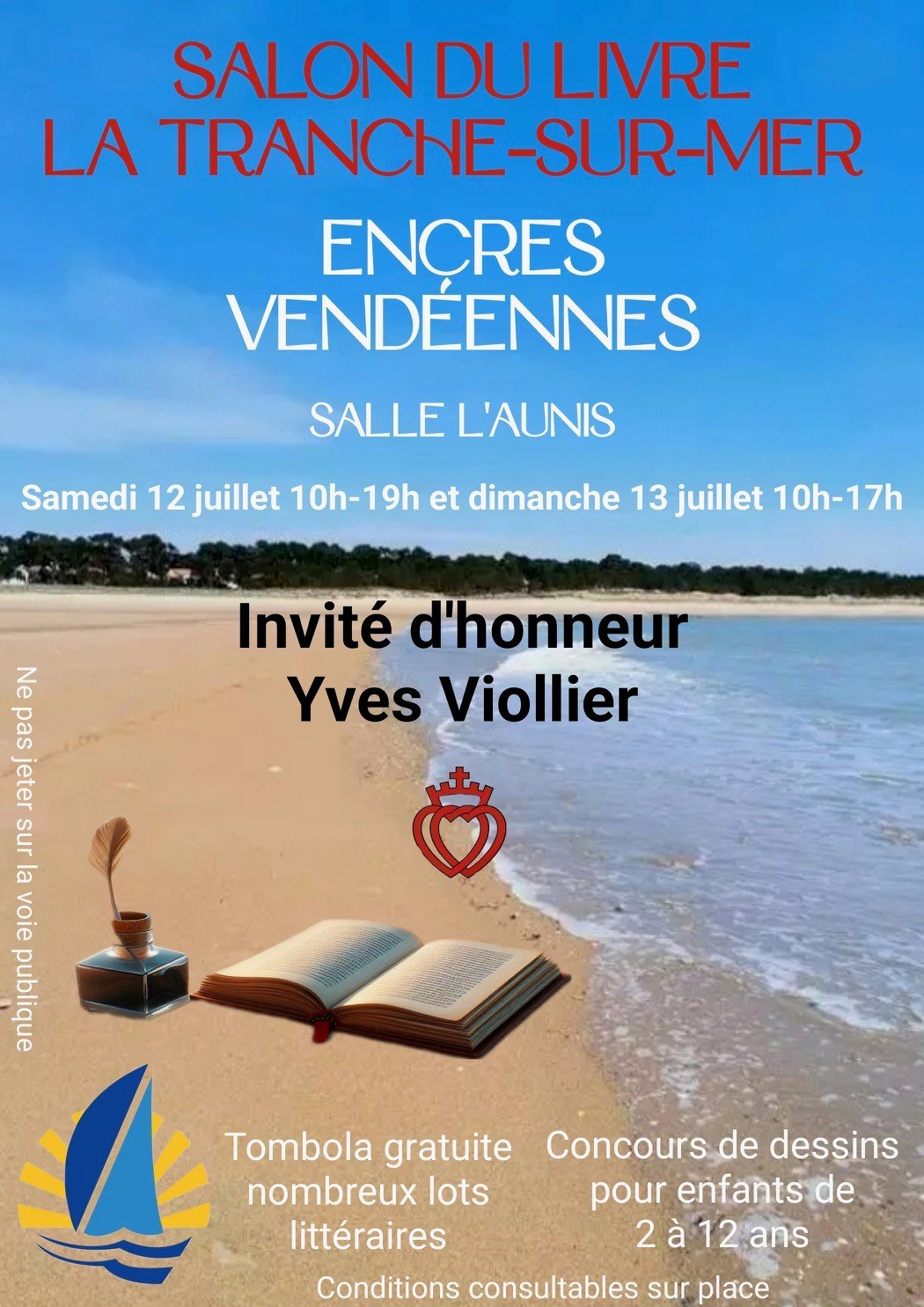 Affiche salon littéraire 2025