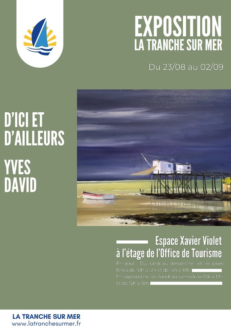Affiche de l'exposition de peintures